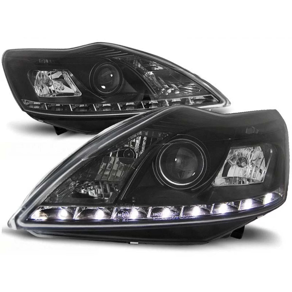 Set fari anteriori con LED luci per Ford FOCUS MK2 02.2008-2010, sinistro e destro tuning