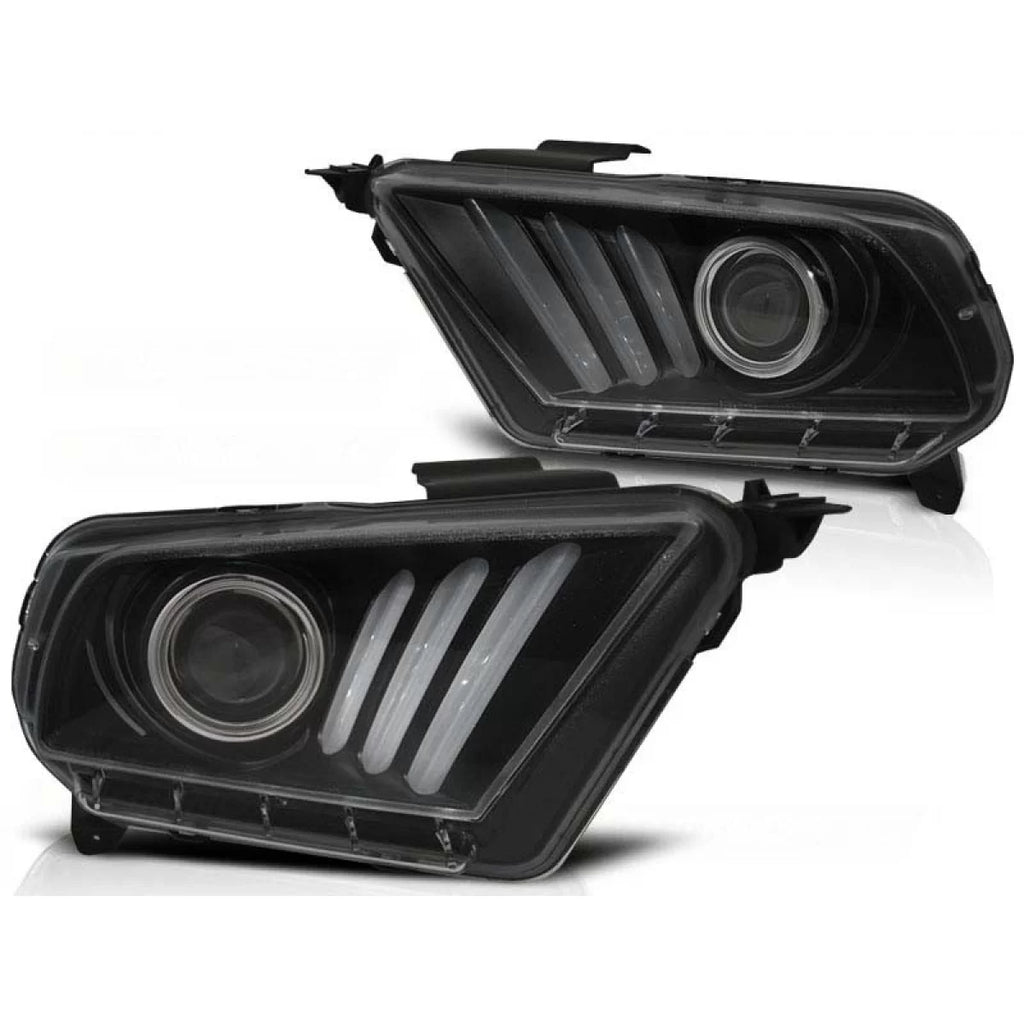 Set fari anteriori con LED luci per Ford MUSTANG 2010-2013, sinistro e destro tuning