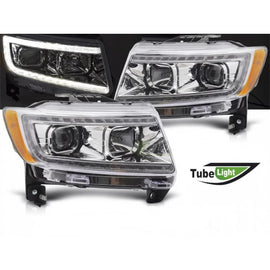 Set fari anteriori con LED luci per Jeep Grand Cherokee 2011-2013, sinistro e destro tuning