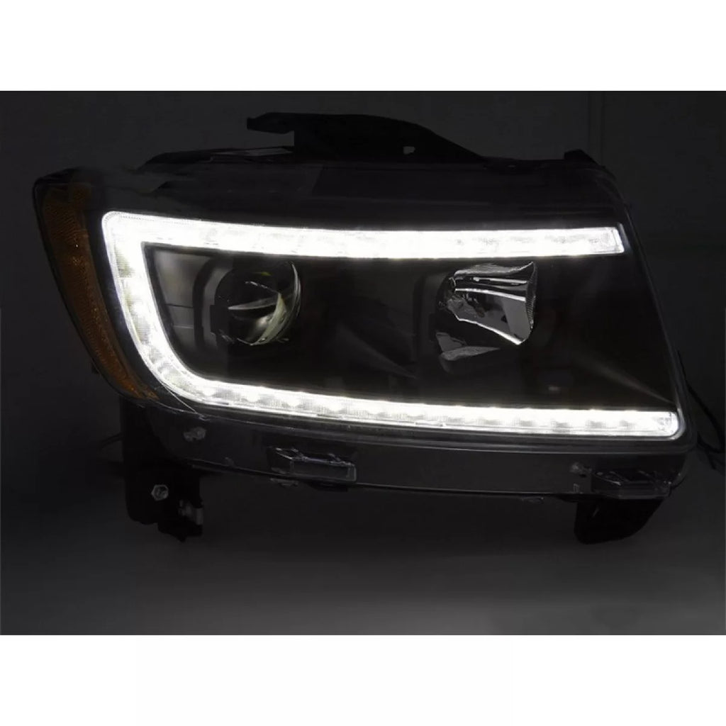 Set fari anteriori con LED luci per Jeep Grand Cherokee 2011-2013, sinistro e destro tuning