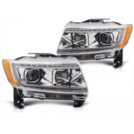 Set fari anteriori con LED luci per Jeep Grand Cherokee 2011-2013, sinistro e destro tuning