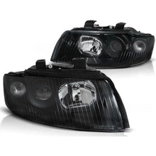 Carica l'immagine nel visualizzatore di Gallery, Set fari anteriori con lenti per Audi A4 B6 10.2000-10.2004 berlina/wagon, sinistro e destro tuning