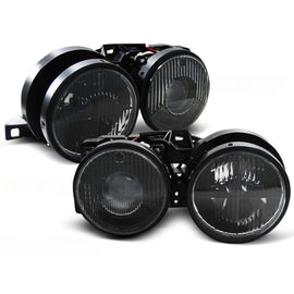 Set fari anteriori con lenti per BMW 3 E30 11.1982-06.1994 berlina/coupe/cabriolet/station wagon, sinistro e destro
