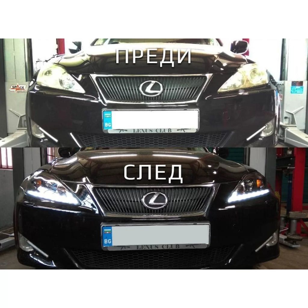 Set fari anteriori per LEXUS IS 2006-2013, sinistro e destro tuning