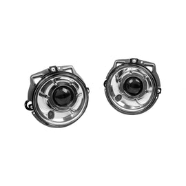 Set fari anteriori per Mercedes Classe G W463 1989-2006 con cromato base, sinistro e destro tuning