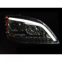 Set fari anteriori per Mercedes ML W164 2005-2008 con cromato base, sinistro e destro tuning
