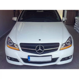 Set fari anteriori per MERCEDES W204 Classe C 2011-2014, sinistro e destro tuning