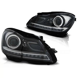 Set fari anteriori per MERCEDES W204 Classe C 2011-2014, sinistro e destro tuning