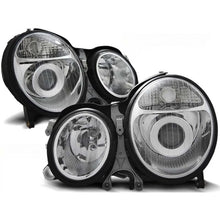 Carica l'immagine nel visualizzatore di Gallery, Set fari anteriori per MERCEDES W210 Classe E 06.1999-2002, sinistro e destro tuning
