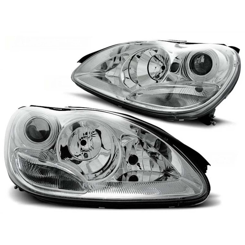 Set fari anteriori per MERCEDES W220 Classe S 10.2002-05.2005, sinistro e destro tuning