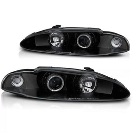 Set fari anteriori per MITSUBISHI ECLIPSE 06.1995-1996, sinistro e destro tuning