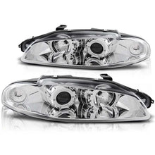 Carica l'immagine nel visualizzatore di Gallery, Set fari anteriori per Mitsubishi Eclipse 1997-12.1998 con cromato base, sinistro e destro tuning