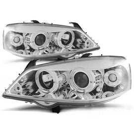 Set fari anteriori per OPEL ASTRA G 09.1997-02.2004, sinistro e destro tuning