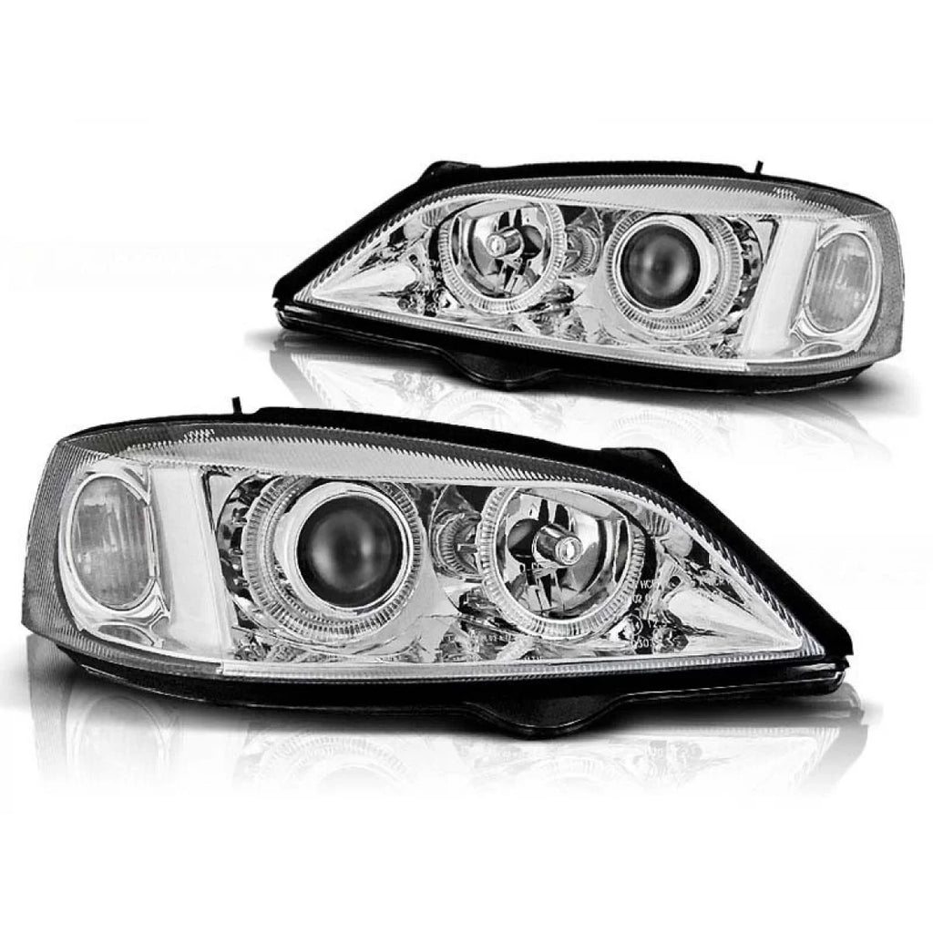 Set fari anteriori per OPEL ASTRA G 09.1997-02.2004, sinistro e destro tuning