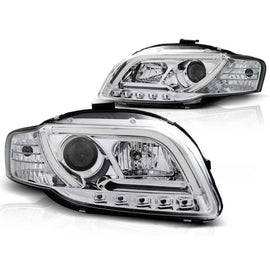 Set fari anteriori con autentico DRL luci per Audi A4 B7 11.2004-03.2008 berlina/wagon/cabriolet, sinistro e destro