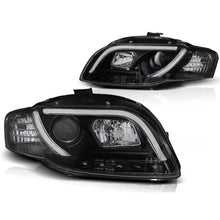 Carica l'immagine nel visualizzatore di Gallery, Set fari anteriori con autentico DRL luci per Audi A4 B7 11.2004-03.2008 berlina/wagon/cabriolet, sinistro e destro