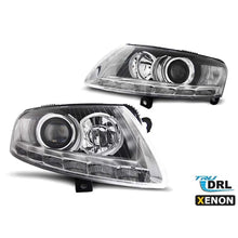 Carica l'immagine nel visualizzatore di Gallery, Set fari anteriori con autentico DRL luci per Audi A6 C6 04.2004-2008 berlina/wagon, sinistro e destro tuning