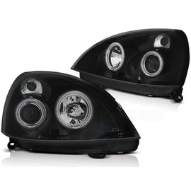 Set fari anteriori per RENAULT CLIO II 06.2001-09.2005, sinistro e destro tuning