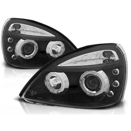 Set fari anteriori per RENAULT CLIO II 06.2001-09.2005, sinistro e destro tuning