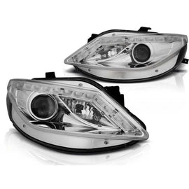 Set fari anteriori per Seat IBIZA 6J 06.2008-2012, sinistro e destro tuning