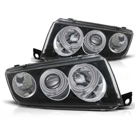 Set fari anteriori per SKODA FABIA I 12.1999-2008, sinistro e destro tuning