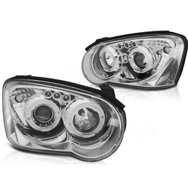 Set fari anteriori per SUBARU IMPREZA II GD 2003-2005, sinistro e destro tuning