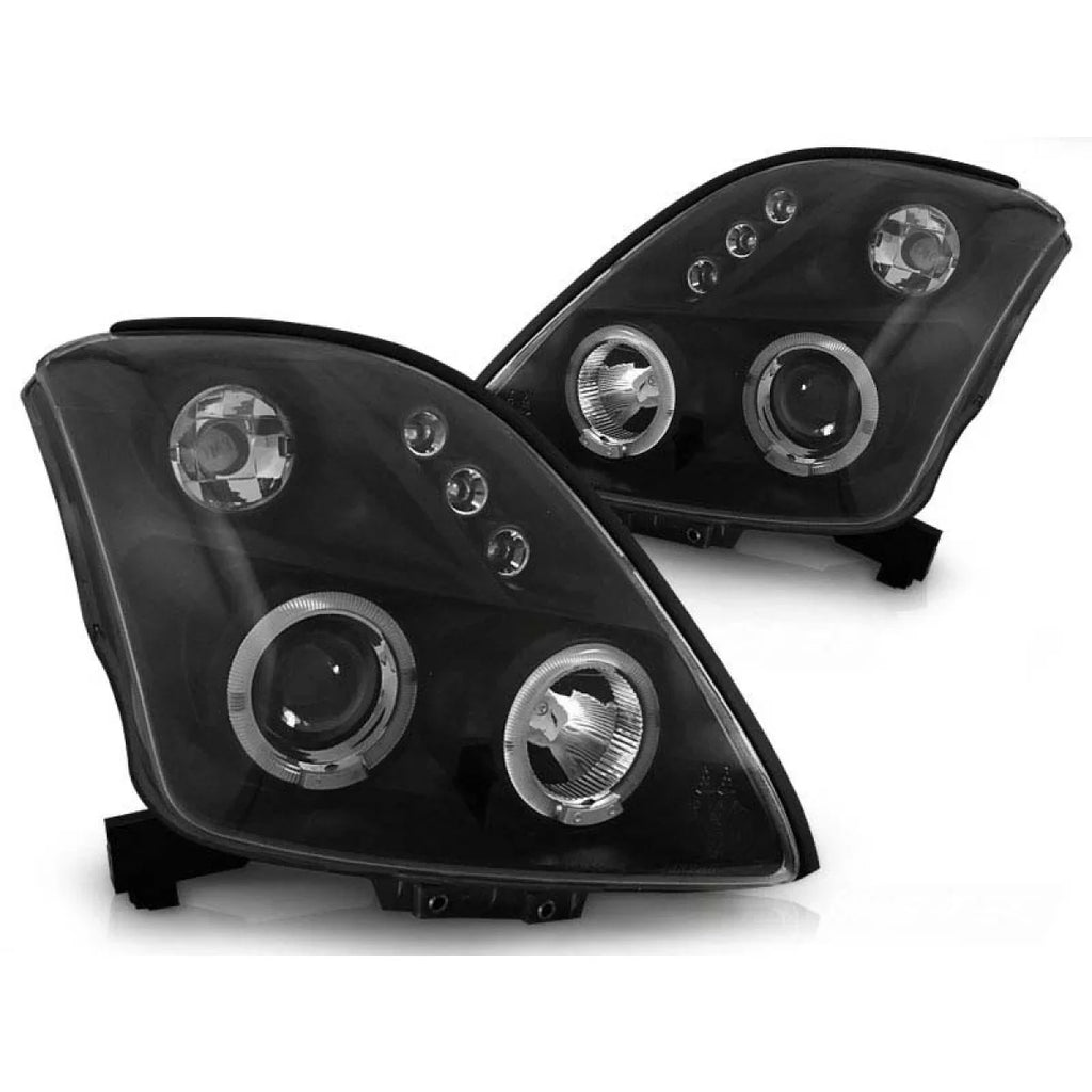 Set fari anteriori per SUZUKI SWIFT 05.2005-2010, sinistro e destro tuning