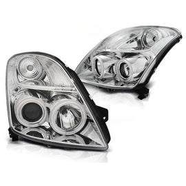 Set fari anteriori per SUZUKI SWIFT 05.2005-2010, sinistro e destro tuning