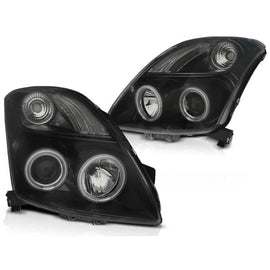 Set fari anteriori per SUZUKI SWIFT 05.2005-2010, sinistro e destro tuning