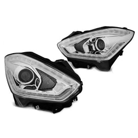 Set fari anteriori per Suzuki Swift dal 2017 con cromato base, sinistro e destro tuning