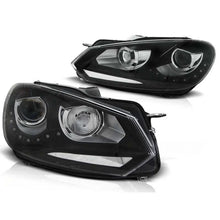 Carica l'immagine nel visualizzatore di Gallery, Set fari anteriori per VW GOLF 6 10.2008-2012, sinistro e destro tuning