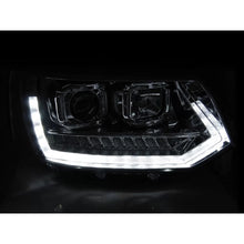 Set fari anteriori per VW T5 2010-2015 con cromato base, sinistro e destro tuning