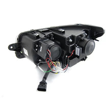 Carica l'immagine nel visualizzatore di Gallery, Set fari anteriori per VW T6.1 dal 2020 con nero base, sinistro e destro tuning