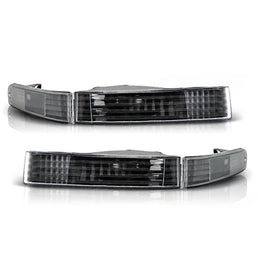 Freccia set per fari anteriori per Honda Prelude 1992-1997 con nero base sinistro + destro tuning