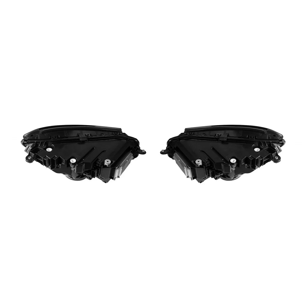 LED kit fari anteriori per Mercedes Classe S W222 2013-2017 con modules con an A design kit per restyling W222, nero