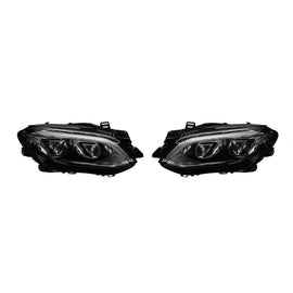LED Set fari anteriori per Mercedes ML 2012-2015, nero scocca, per modelli con xenon fari anteriori e GLE 63 stile