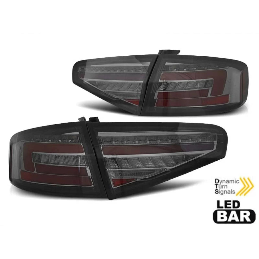 Kit fanali posteriori LED per Audi A4 B8 berlina 2012-2015, lowered base per il modello con lampade alogene Fanali