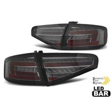 Kit fanali posteriori LED per Audi A4 B8 berlina 2012-2015, lowered base per il modello con lampade alogene Fanali