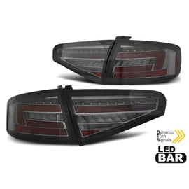 Kit fanali posteriori LED per Audi A4 B8 berlina 2012-2015, lowered base per il modello con lampade alogene Fanali