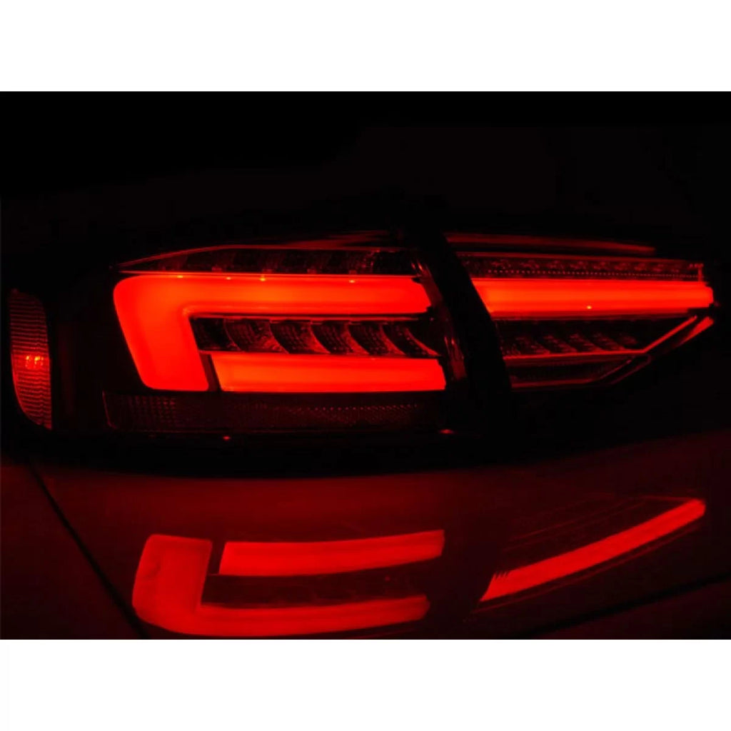 Kit fanali posteriori LED per Audi A4 berlina 2012-2015 rosso/bianco base, sinistro e destro tuning