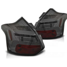 Kit fanali posteriori LED per Ford Focus III hatchback 2011-10.2014 fumé, sinistro e destro tuning