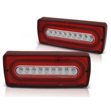 Kit fanali posteriori LED per Mercedes Classe G W463 1990-2018 rosso/bianco, sinistro e destro tuning