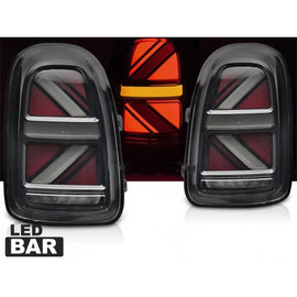 Kit fanali posteriori LED per Mini Cooper Countryman F60 2016-2020 con fumé base, con 
