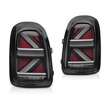Carica l'immagine nel visualizzatore di Gallery, Kit fanali posteriori LED per Mini Cooper Countryman F60 2016-2020 con fumé base, con "Welcome" funzione, sinistro