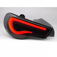 Kit fanali posteriori LED per Toyota GT86 2012-2021 con rosso fumé base, sinistro e destro tuning