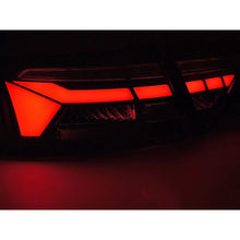 Carica l'immagine nel visualizzatore di Gallery, Set fanali posteriori LED per Audi A5 2011-2016 con rosso fumé base, con dinamico Indicatore di direzione, sinistro