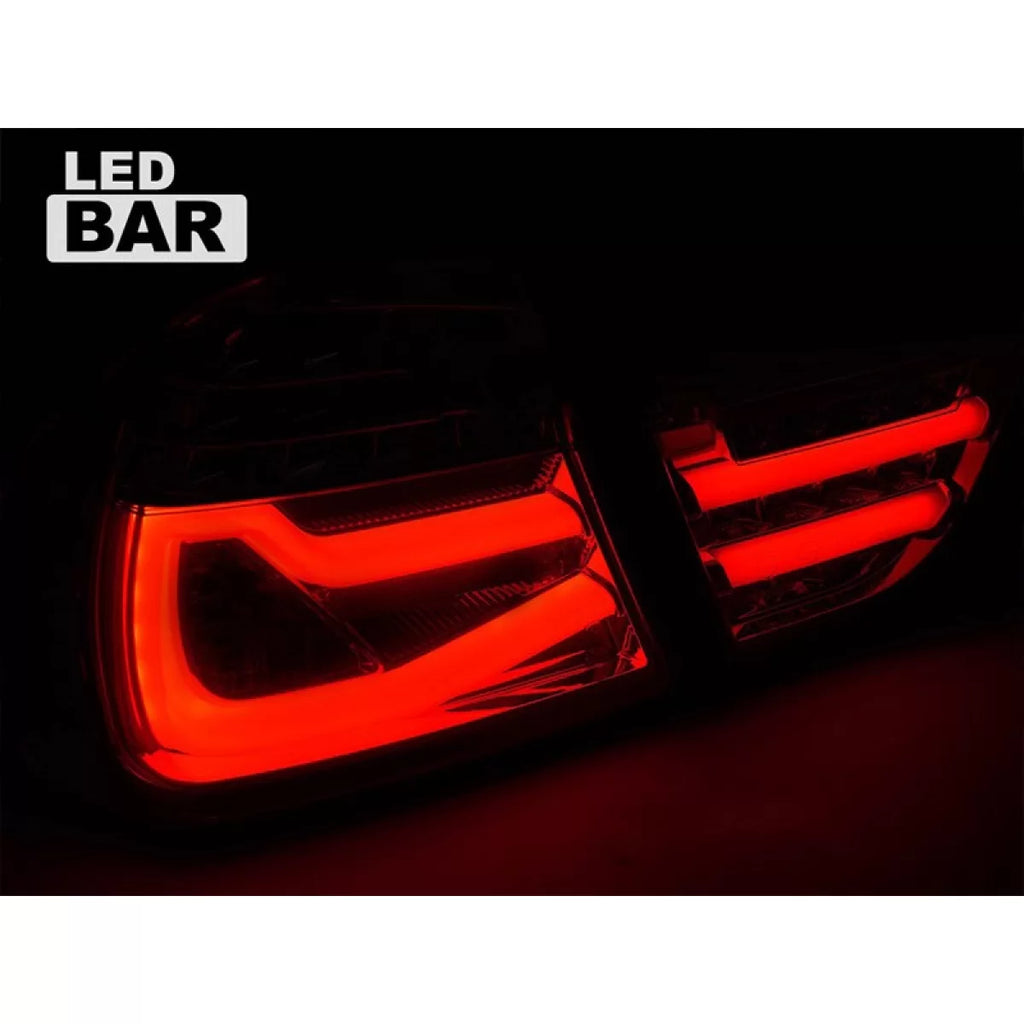 Set fanali posteriori LED per BMW Serie 3 E90 2009-2011 fumé, sinistro e destro tuning