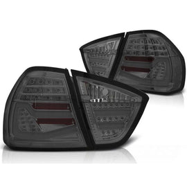Set fanali posteriori LED per BMW Serie 3 E90 03.2005-08.2008 fumé, sinistro e destro tuning
