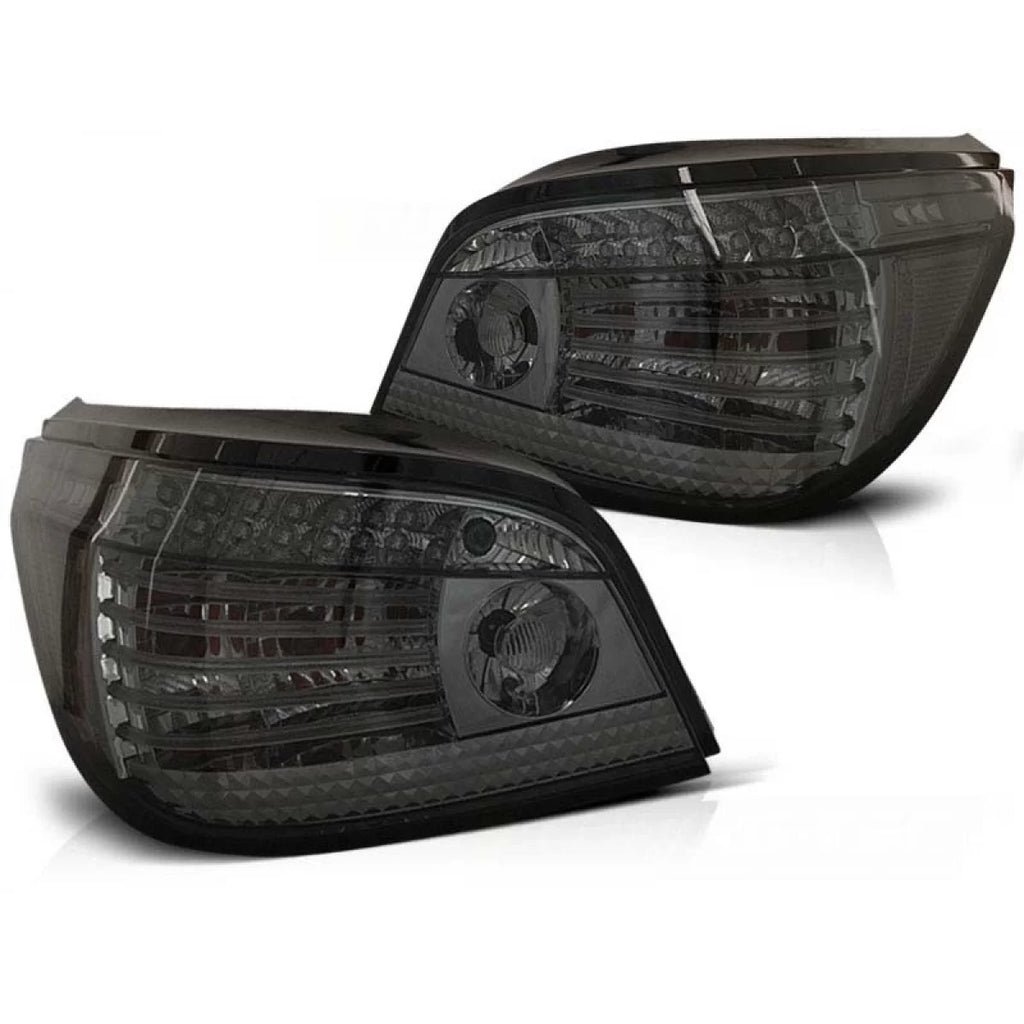 Set fanali posteriori LED per BMW Serie 5 E60 07.2003-2007 fumé, sinistro e destro tuning