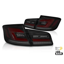 Carica l'immagine nel visualizzatore di Gallery, Set fanali posteriori LED per BMW Serie 5 F10 2010-2016, nero, sinistro e destro tuning